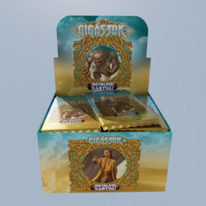 Gigászok display + 1 db FULLART Grand Gróf promós lap