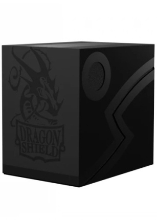 Dragon Shield Deck Box - Double Shell fekete