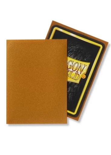 Dragon Shield kártyavédő - Gold matte