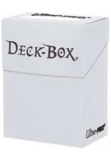 Ultra pro Solid deck box, fehér