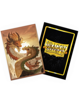 Dragon Shield kártyavédő - Dual Art Wood Snake 2025