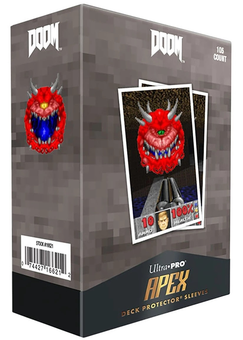 Ultra Pro Apex kártyavédő Cacodemon for Bethesda Doom