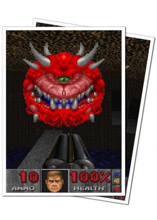 Ultra Pro Apex kártyavédő Cacodemon for Bethesda Doom